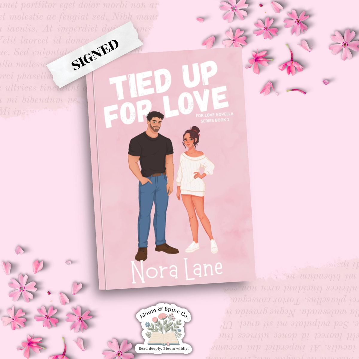 Tied Up For Love by Nora Lane (SIGNED)