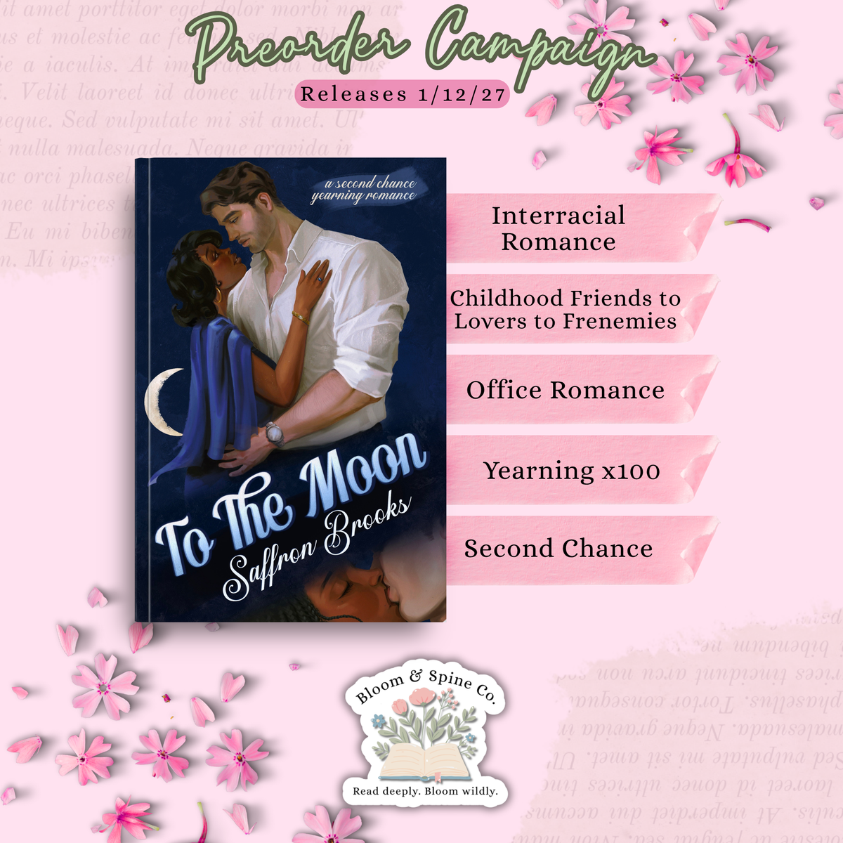 [PREORDER] To the Moon by Saffron Brook