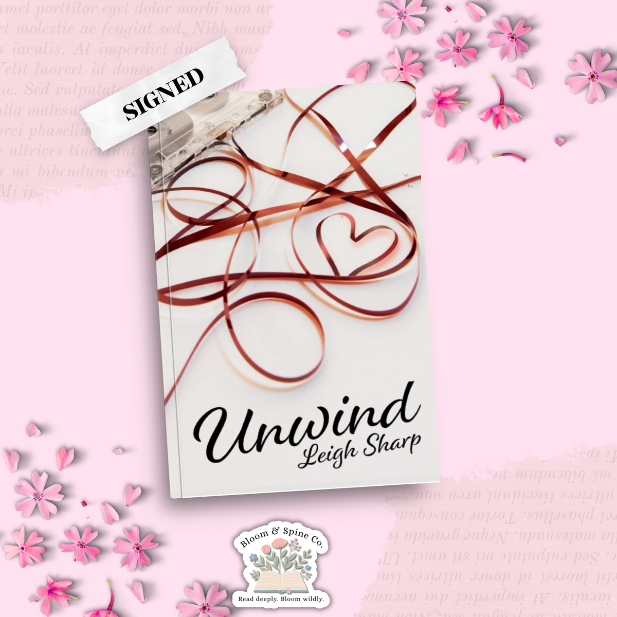 Unwind by Leigh Sharp (SIGNED)
