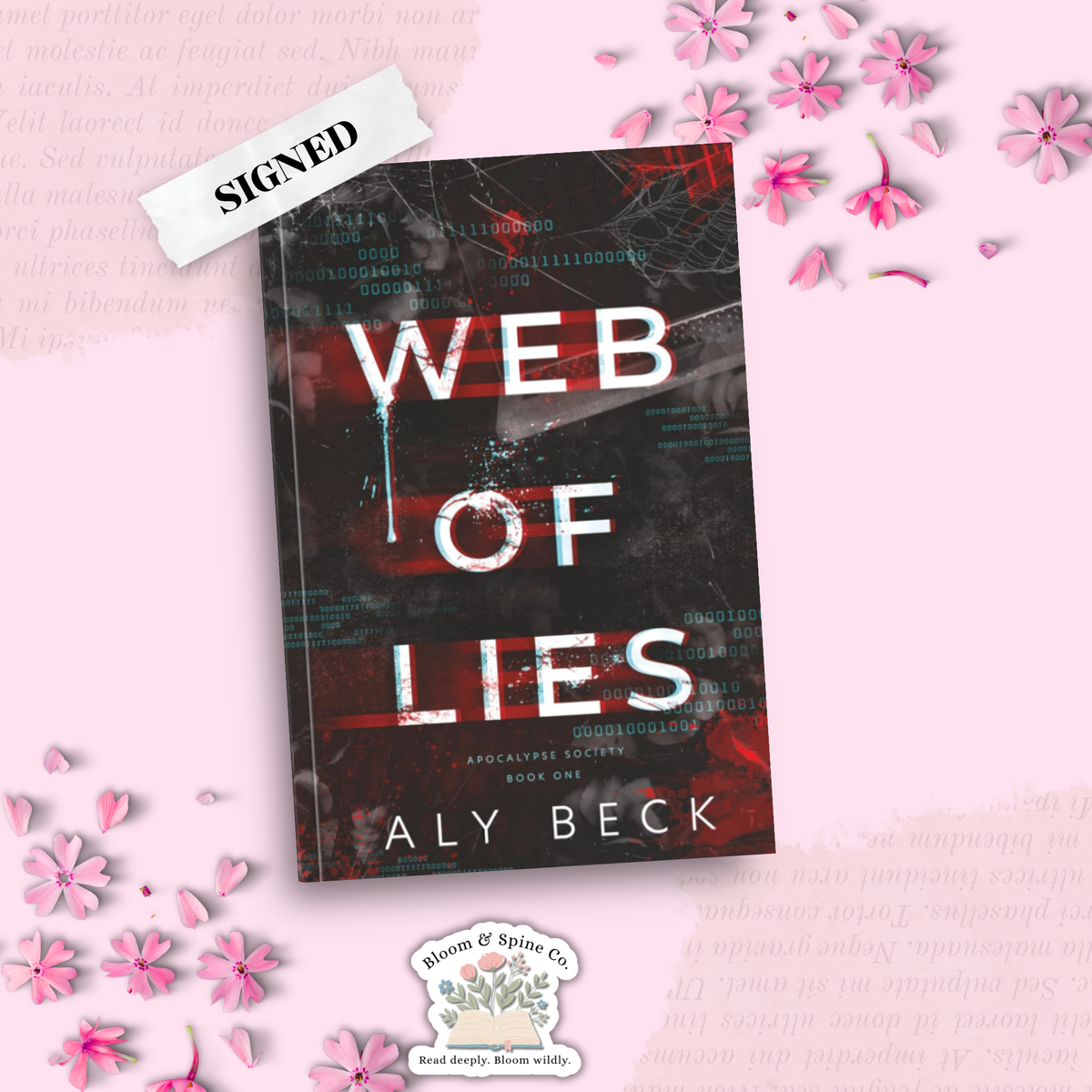Web of Lies by Aly Beck (SIGNED)